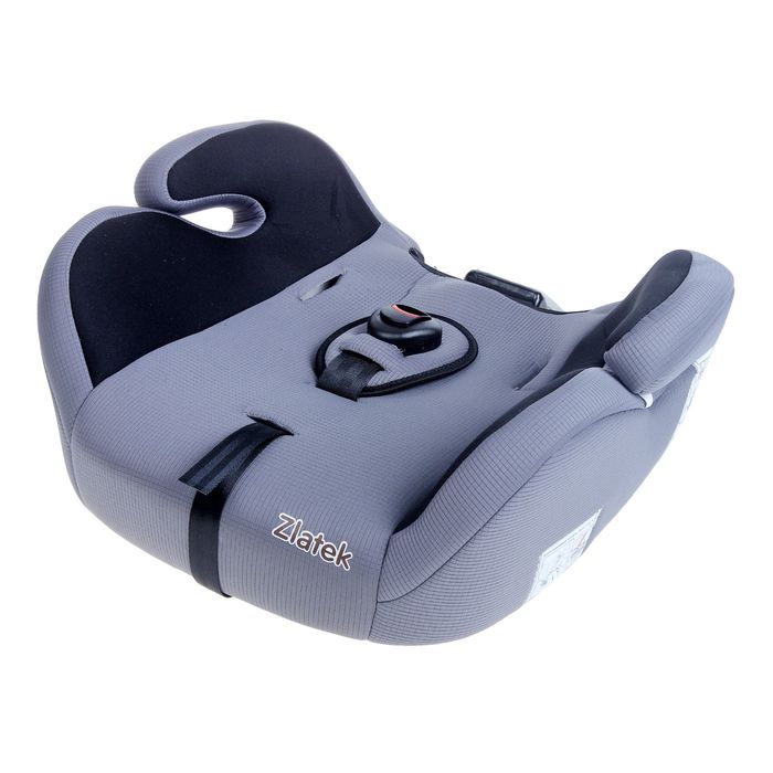 Автокресло-бустер «Атлантик», группа 1-2-3, цвет серый