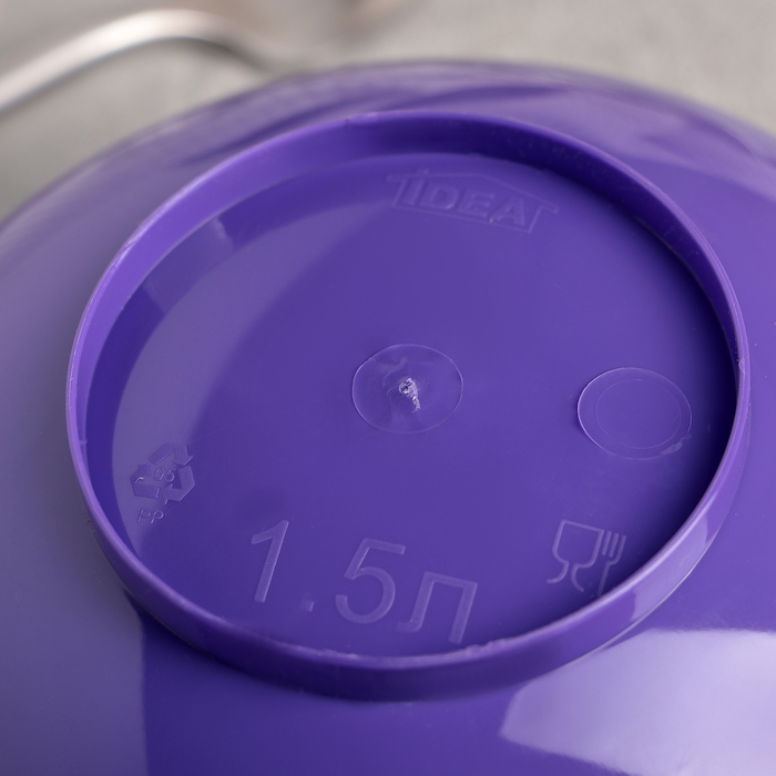 Салатник 1,5 л ,цвет МИКС