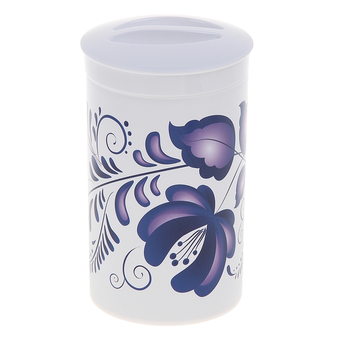 Банка для сыпучих продуктов 1 л "Деко. Гжель"