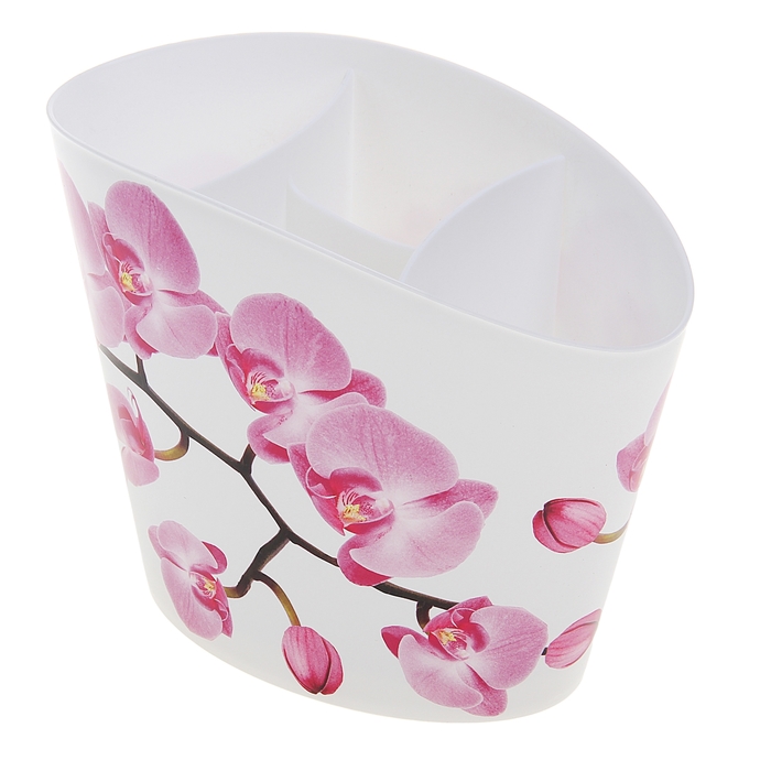 Сушилка для столовых приборов "Деко. Орхидея"