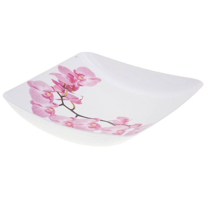 Блюдо 25 см "Деко. Орхидея"