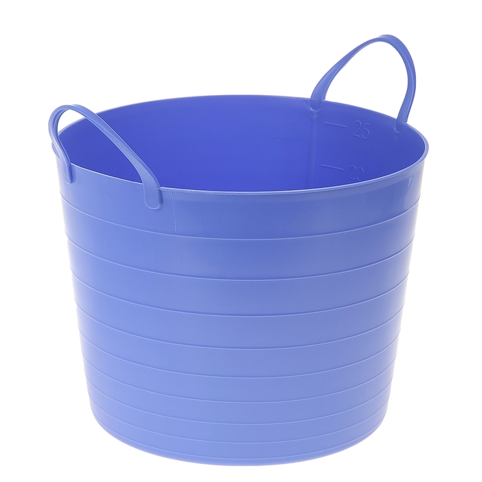 Корзина 27 л мягкая, цвет сиреневый