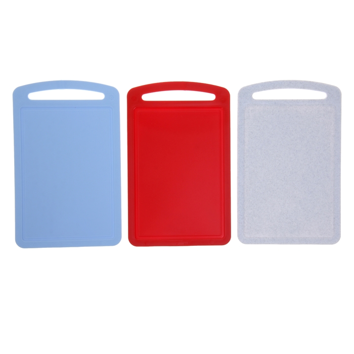 Доска разделочная 24х15 см "Стандарт", цвет МИКС