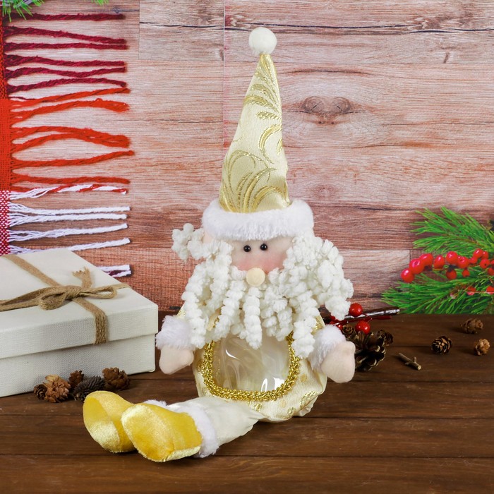 Подарочная упаковка "Дед Мороз на ножках", 300 г