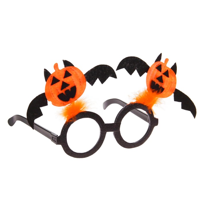 Очки карнавальные "Тыковки", с крыльями