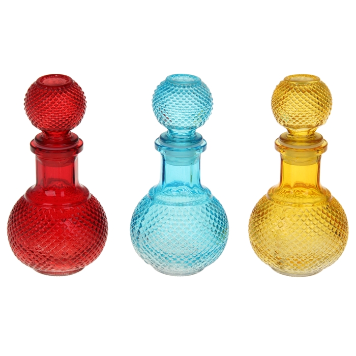 Штоф 250 мл "Галерея. Ажур" 18х8,5 см, цвет МИКС