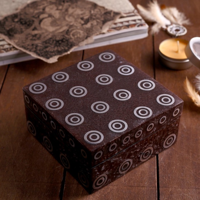 Шкатулка "Круги"