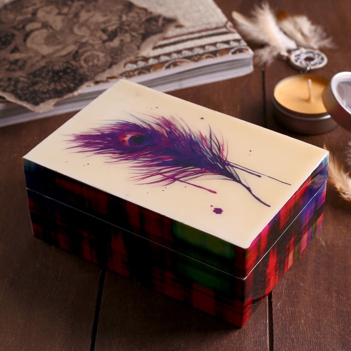 Шкатулка "Перо"