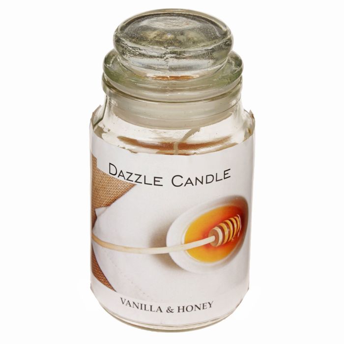 Свеча в банке Ваниль-мёд, 140 мл