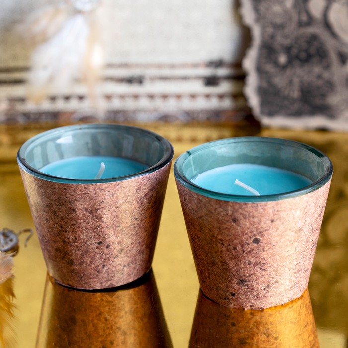 Свечи ECO LUMIERE Плющ-алоэ, 2х80 мл