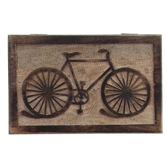 Шкатулка "Велосипед" прямоугольная