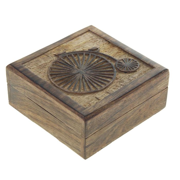 Шкатулка "Велосипед-асимметрия"