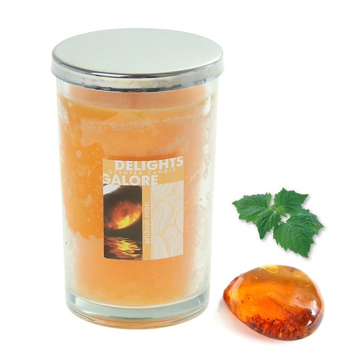 Свеча в банке Пачули-амбер, 280 мл