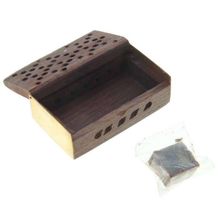 Аромасаше янтарь в шкатулке Мирр, 5 г. МИКС