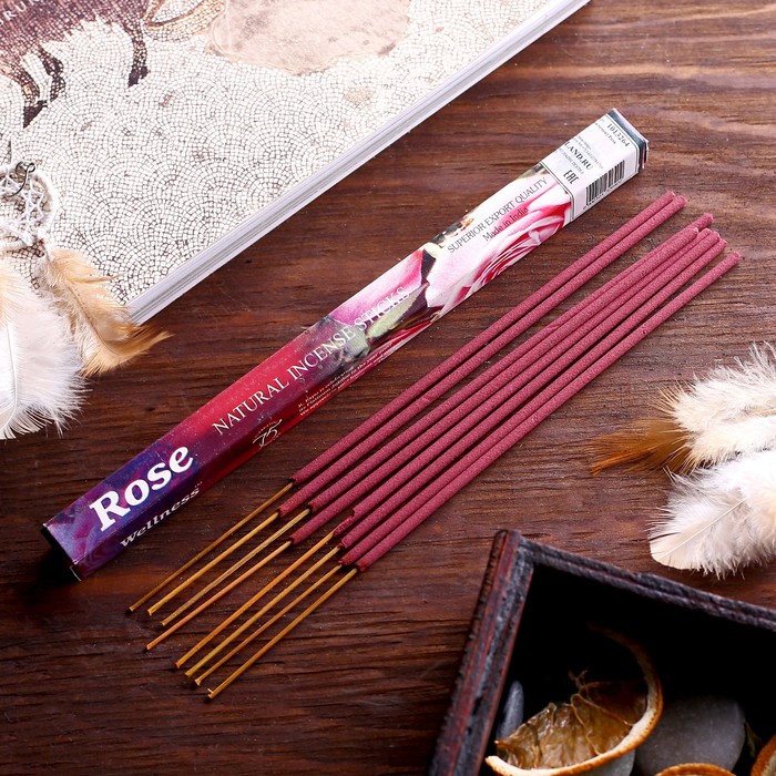 Благовония "Wellness" с Масала (8 палочек) Роза