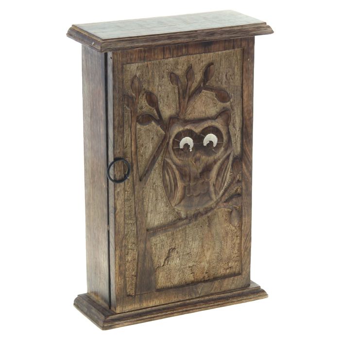 Ключница "Совушка" тёмная