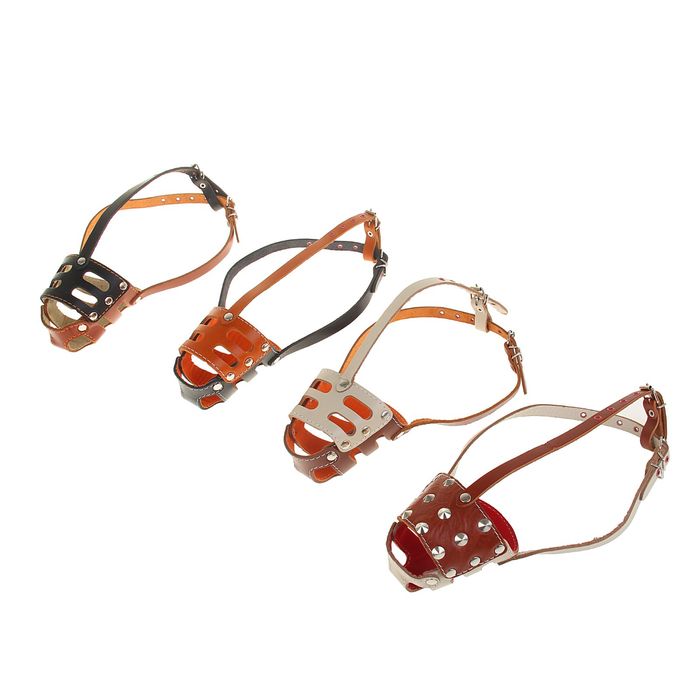 Намордник №3 цельнокроенный (ДН-9,5 см, ОМ-28 см)