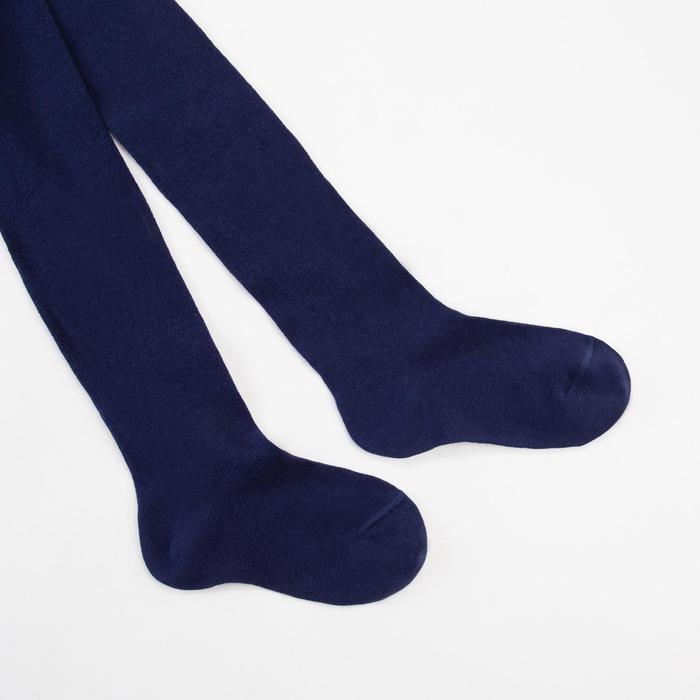 

Колготки детские, цвет тёмно-синий, рост 122-128 см