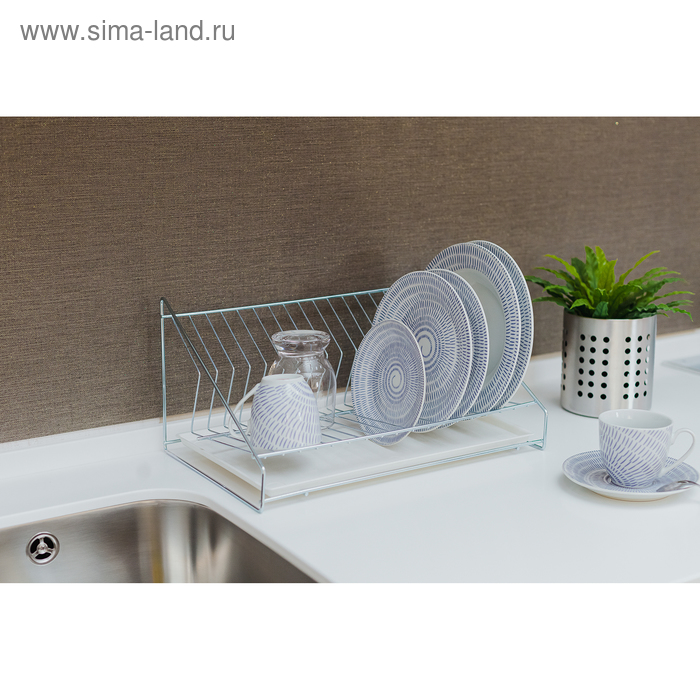 

Сушилка для посуды «Мини», 39×25×15 см, цинк