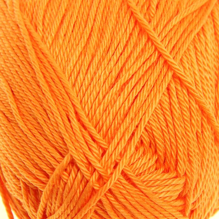 Пряжа "Классический хлопок" 100%мерсеризованный хлопок 250м/100гр(485-Жёлтооранжевый)