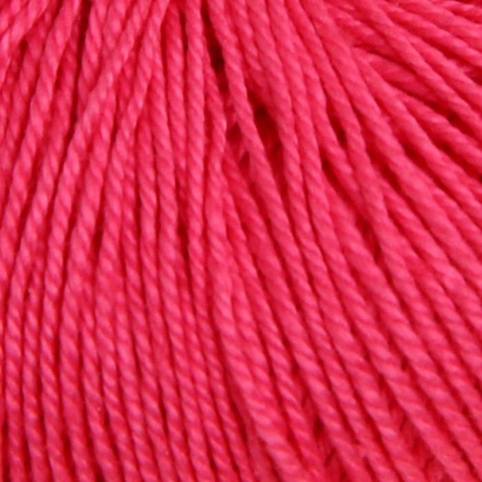 Пряжа "Успешная" 100%мерсеризованный хлопок 220м/50гр (439-Малиновый)