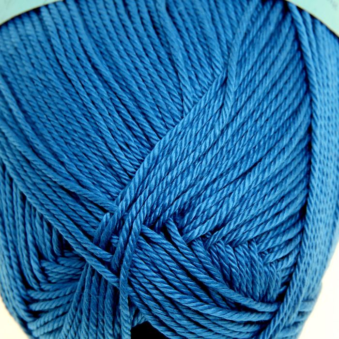 Пряжа "Классический хлопок" 100%мерсеризованный хлопок 250м/100гр (100-Корол. синий)