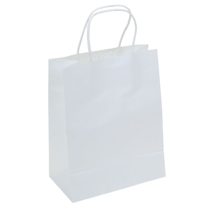 Пакет-антистресс подарочный крафтовый «С Новым годом, Белка и зайка», 18 × 23 см