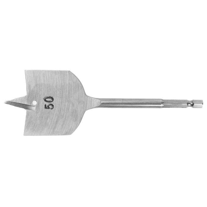 Сверло по дереву перовое TUNDRA, шестигранный хвостовик 50 х 152 мм