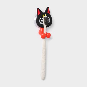 Держатель для зубной щётки детский «Весёлые зверюшки», на присоске, дизайн МИКС от Сима-ленд