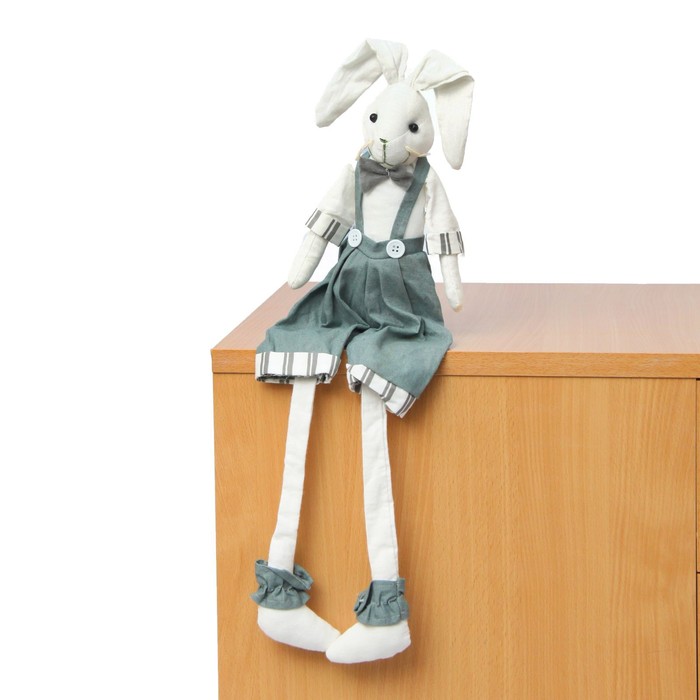 Мягкая игрушка "Зайка", висячие ножки