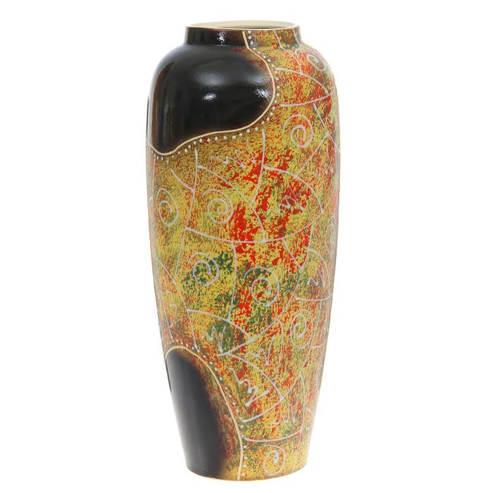 Ваза напольная "Дана" абстракция, шары, микс