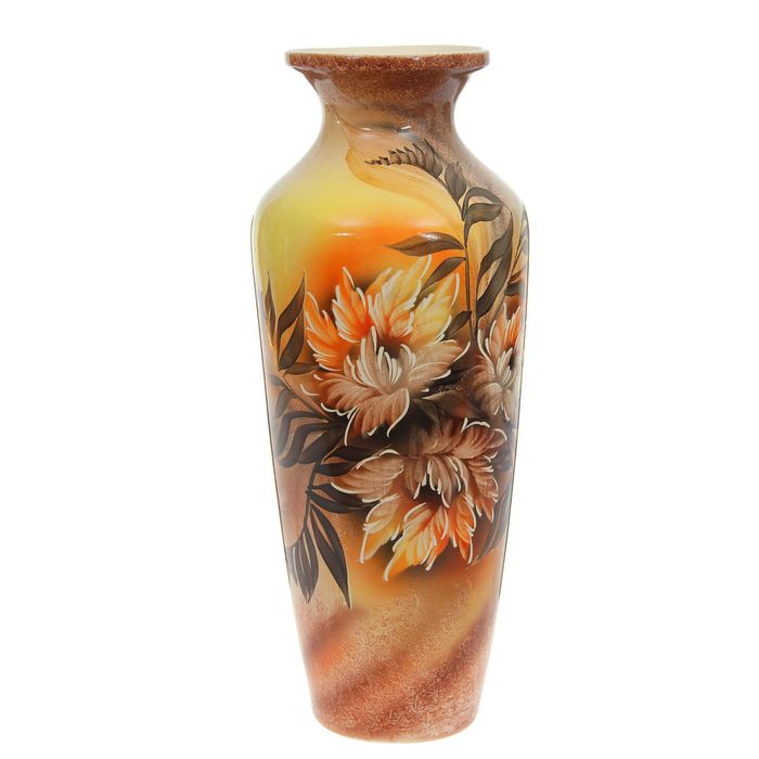 Ваза напольная "Виктория" пионы