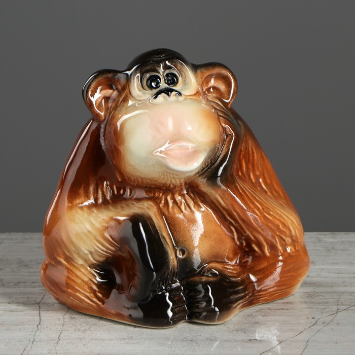 Копилка "Обезьянка Коко" глянец, микс