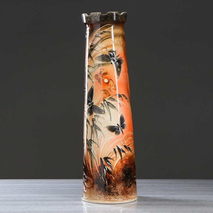 Ваза напольная "Замок" природа