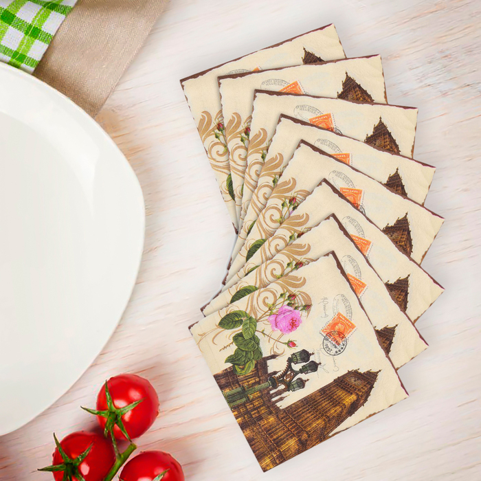 Салфетки бумажные "Готика" (набор 20 шт)