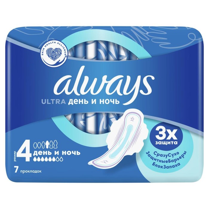 фото Прокладки always ultra night, 7 шт