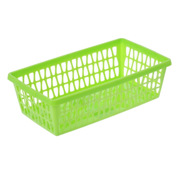 Корзина для хранения "Велетта" прямоугольная 25х14х7 см, цвет МИКС