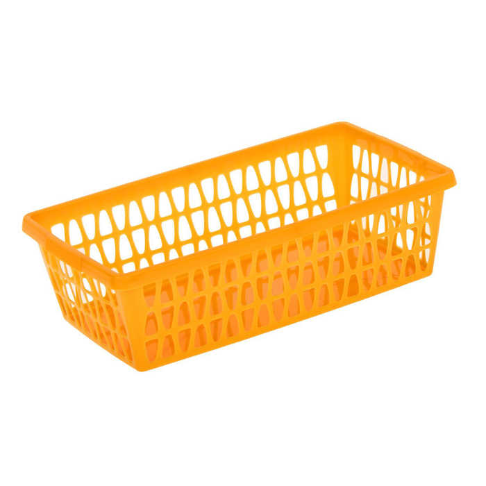 Корзина для хранения "Велетта" прямоугольная 25х14х7 см, цвет МИКС