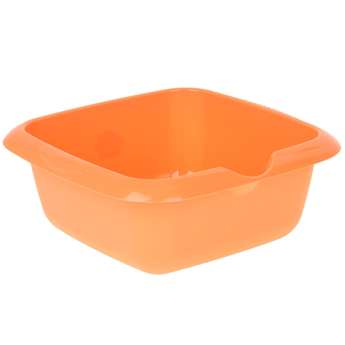 Чаша хозяйственная 4,8 л "Дельверо" квадратная, цвет микс