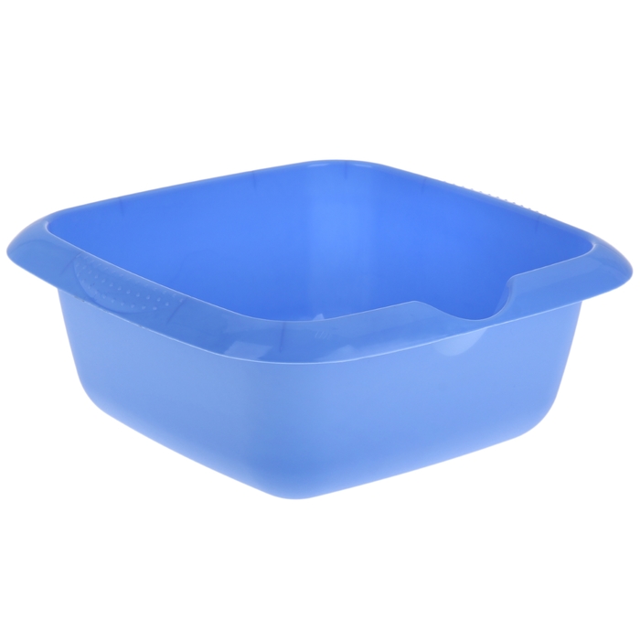 Чаша хозяйственная 4,8 л "Дельверо" квадратная, цвет микс