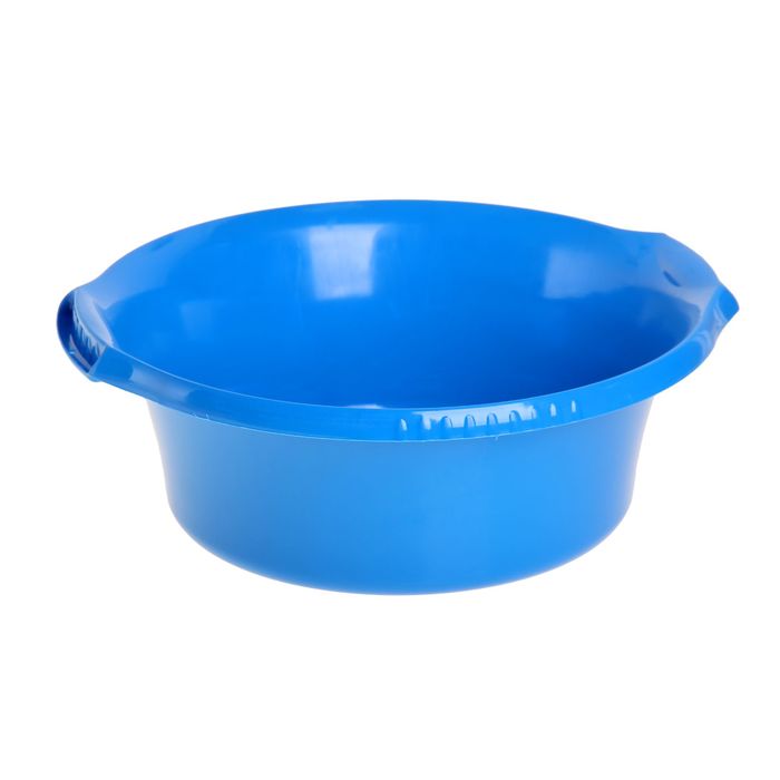 Таз "Водолей" круглый 9 л, цвет синий