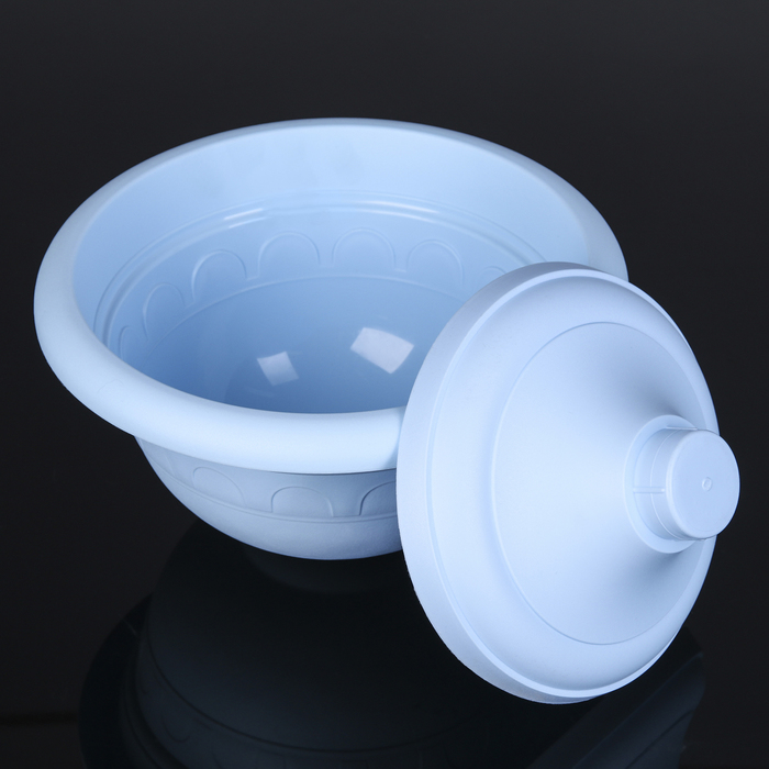 Вазон низкий "Колывань" 3,4 л d=26 см, цвет МИКС