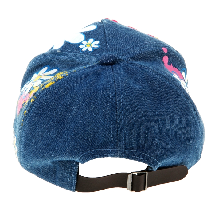 Кепка джинсовая "Все супер" с вышивкой