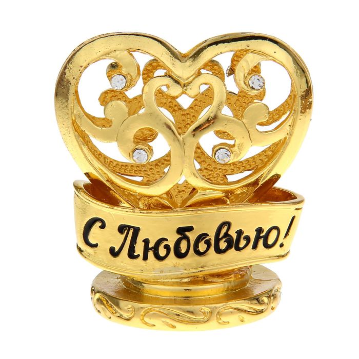 Интерьерная настольная фигурка "С любовью"