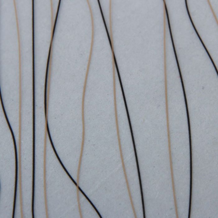 Плёнка прозрачная "Золотые полосы", 60 х 60 см