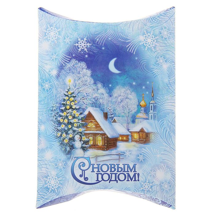 Коробка сборная фигурная «С Новым годом», 11 х 8 х 2 см