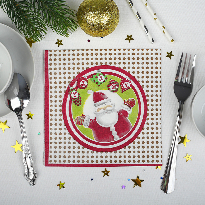 Салфетки бумажные "Зимняя сказка" (набор 20 шт)