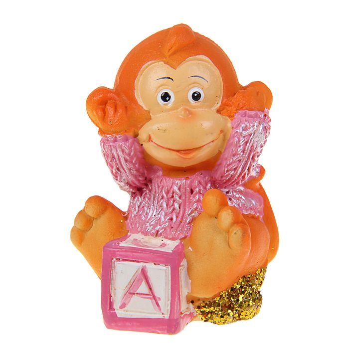 Сувенир "Обезьянка с игрушками" МИКС