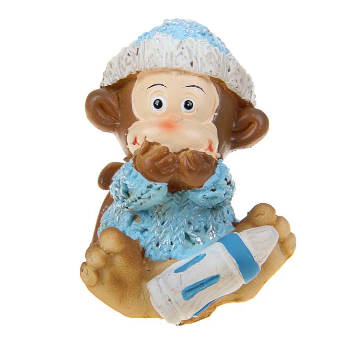 Сувенир "Обезьянка малыш" МИКС