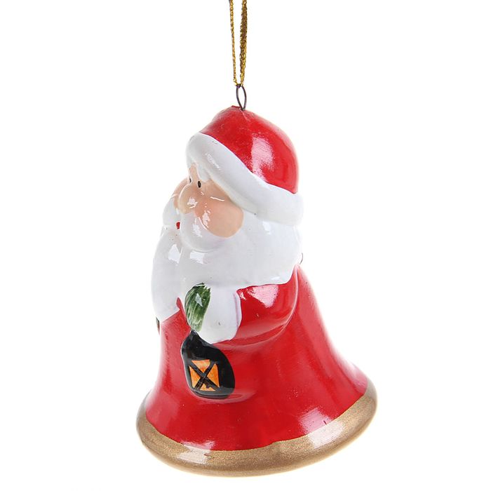 Сувенир "Колокольчик Дедушка/Олень/Снеговик" МИКС